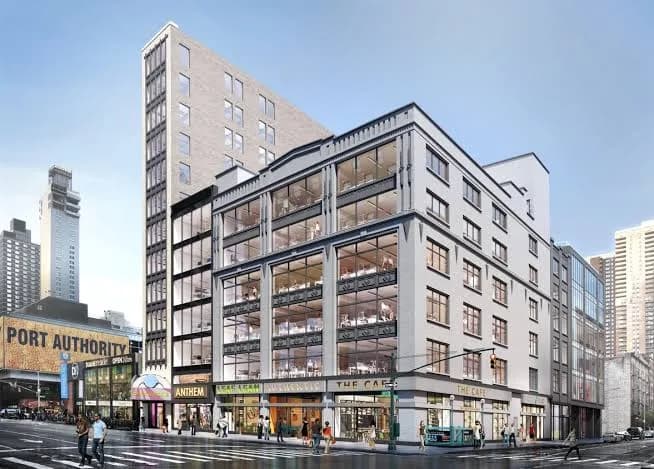303 West 42nd Street — fire protection project by County Fire