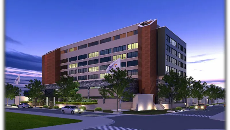 170 Buffalo Ave — 280-Bed Medical Facility — fire protection project by County Fire