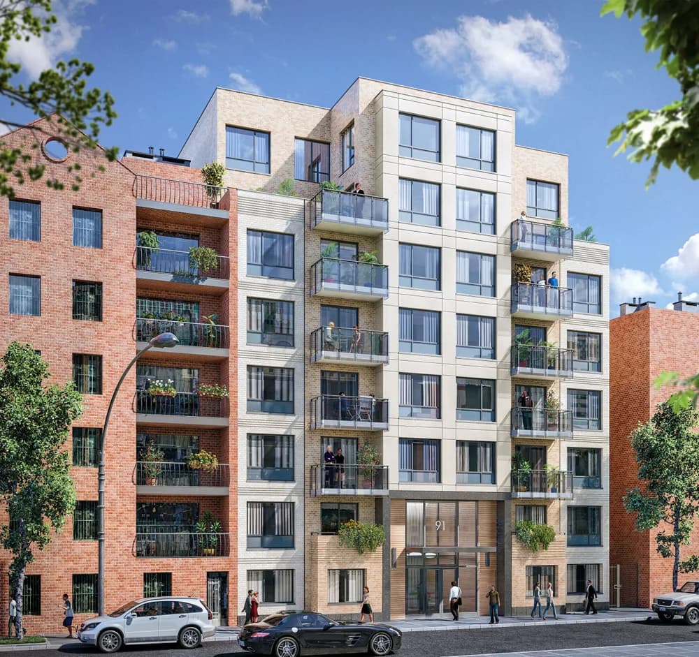 91 Attorney St New York — fire protection project by County Fire