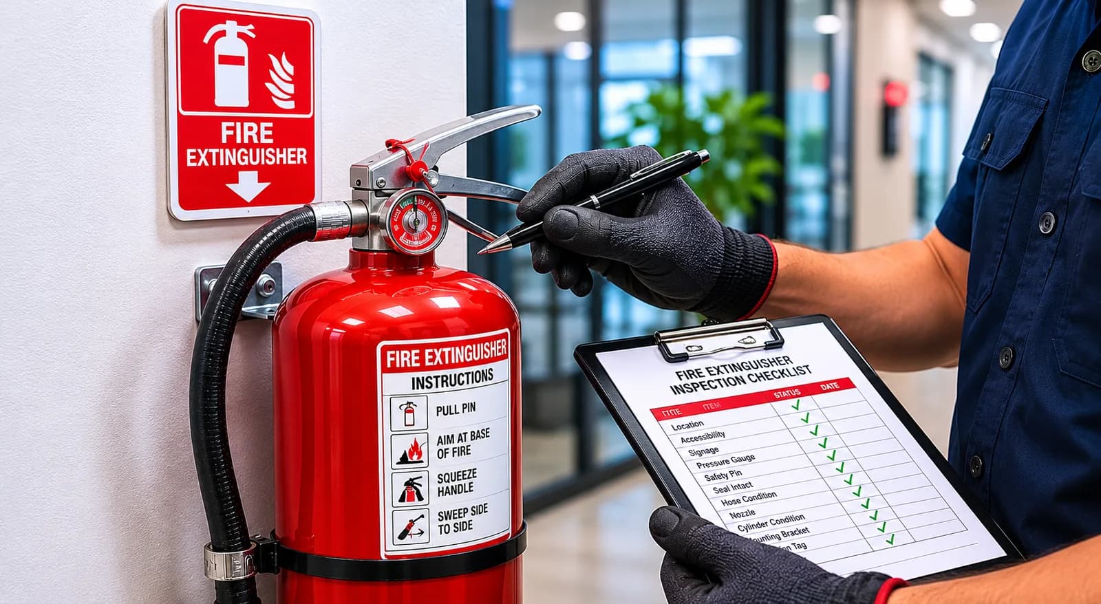 Commercial Fire Extinguisher Inspection & Compliance | County Fire