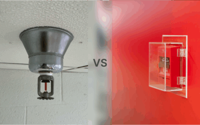 Fire Sprinkler vs. Fire Alarm: What’s the Difference?