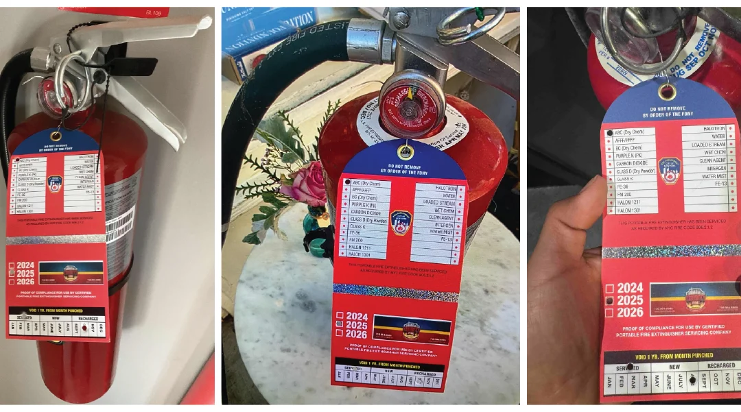 fire extinguisher tagging services