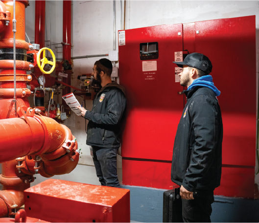 Fire sprinkler inspection and testing by certified technicians – County Fire Inc